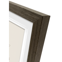 Produktbild för Focus Dahlia Walnut 50x70/PP 40x50