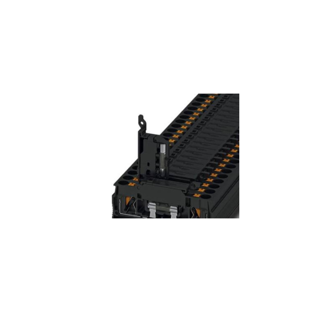 Produktbild för PHOENIX CONTACT säkringsklämma 0,2-6 mm², 6,3 A, 500 V, bred...