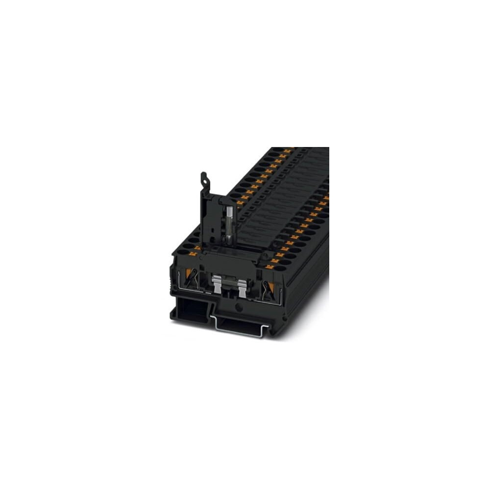Produktbild för PHOENIX CONTACT säkringsklämma 0,2-6 mm², 6,3 A, 500 V, bred...