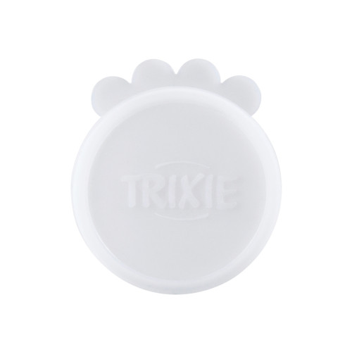 Trixie Trixie Lid for tins, silicone, ø 7.6 cm, 2 pcs., transparent
