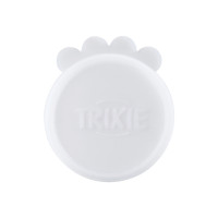 Produktbild för Trixie Lid for tins, silicone, ø 7.6 cm, 2 pcs., transparent