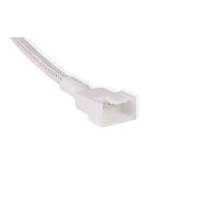 Produktbild för Alphacool 18719, Cable extension, Plast, Vit, 4-pin + 4-pin,...