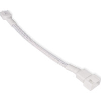 Produktbild för Alphacool 18719, Cable extension, Plast, Vit, 4-pin + 4-pin,...