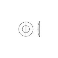 Produktbild för TOOLCRAFT 105891 fjäderbricka innerdiameter 8,4 mm DIN 137 f...