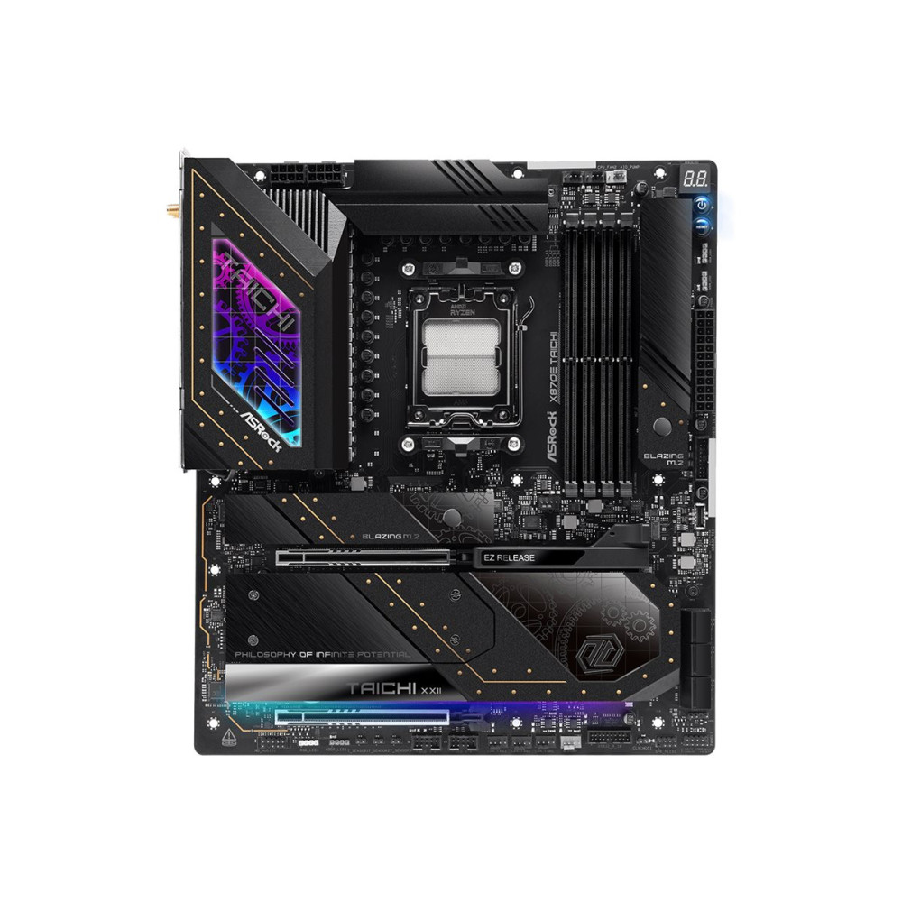 Produktbild för ASRock X870E Taichi - moderkort - utökad ATX - Socket AM5 - AMD X870E