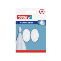 Produktbild för TESA 66602-00000-00, inomhus, Universalkrok, Vit, Självhäfta...