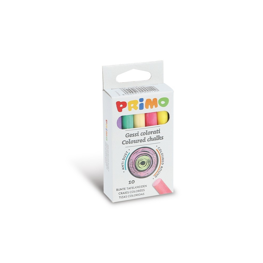 Produktbild för Primo 014GC10R, Multifärg, 3 År, Pojke/flicka, 10 styck, 51...