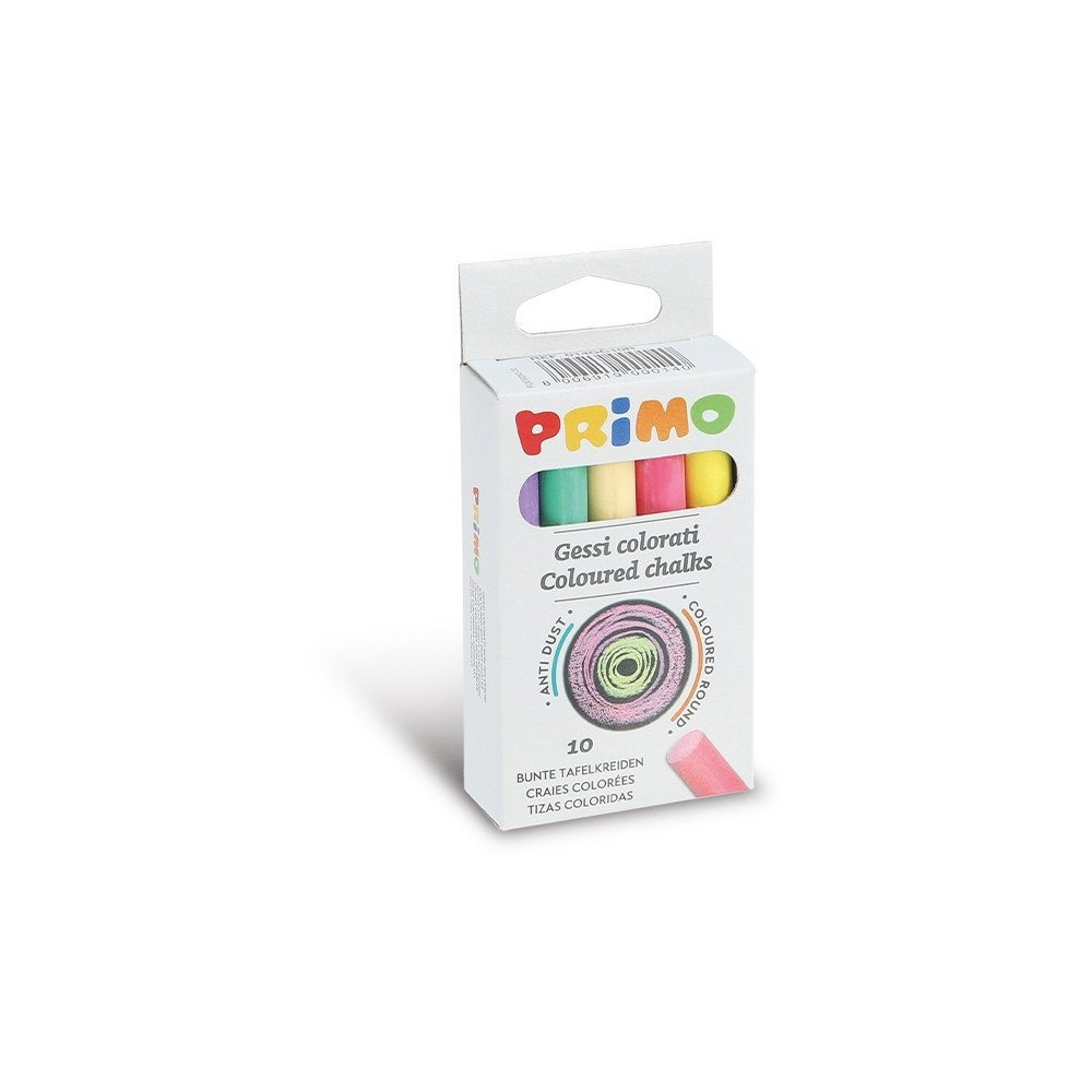 Produktbild för Primo 014GC10R, Multifärg, 3 År, Pojke/flicka, 10 styck, 51...