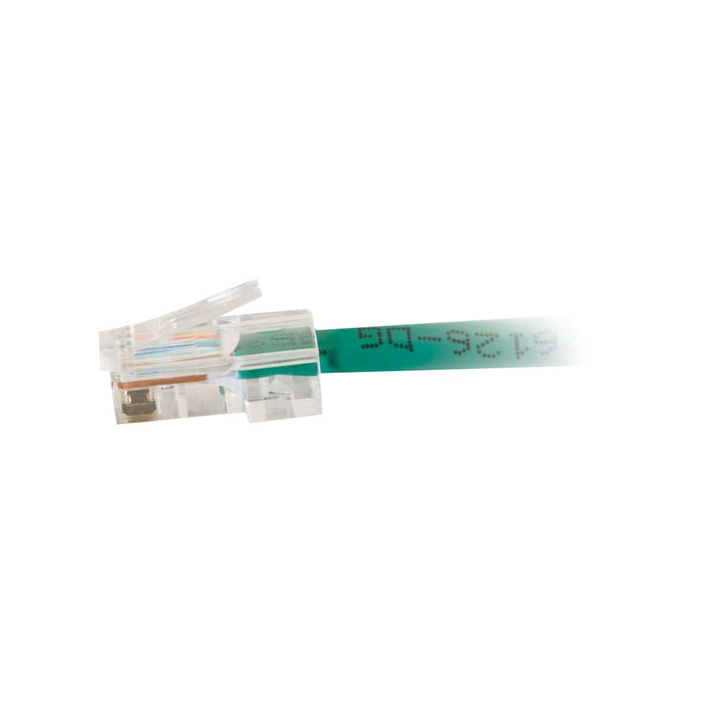 Produktbild för C2G Cat5e Non-Booted Unshielded (UTP) Network Patch Cable - patch-kabel - 1.5 m - grön