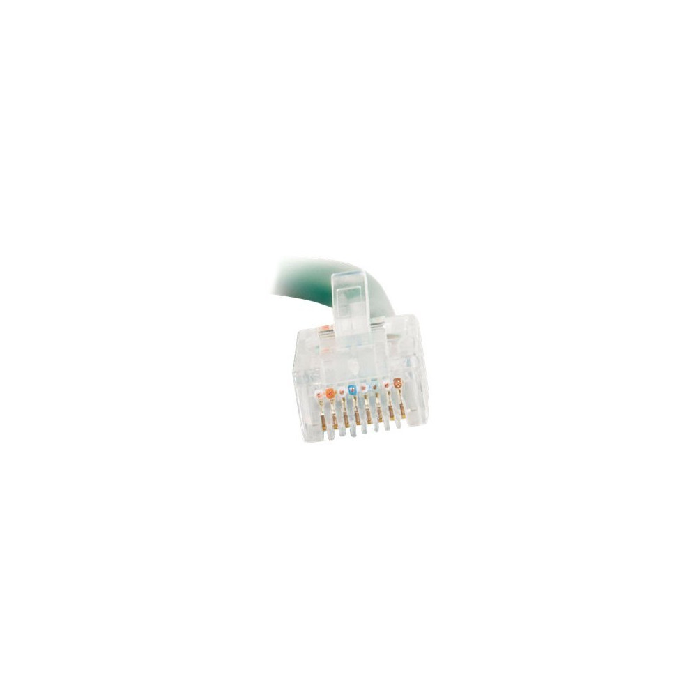 Produktbild för C2G Cat5e Non-Booted Unshielded (UTP) Network Patch Cable - patch-kabel - 1.5 m - grön