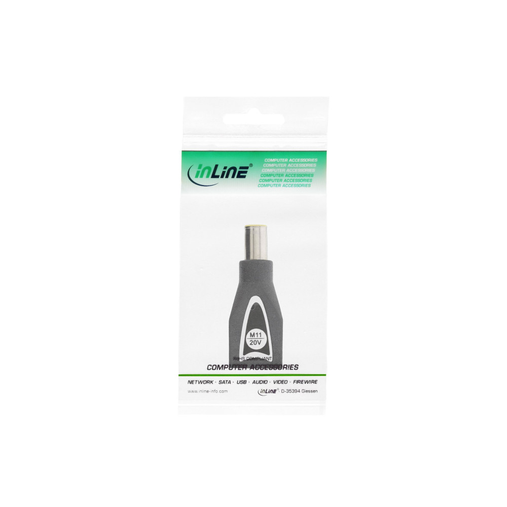 Produktbild för InLine Notebook TIP M11 - adapter för effektkontakt - DC kontakt 7,9 x 5,4 mm