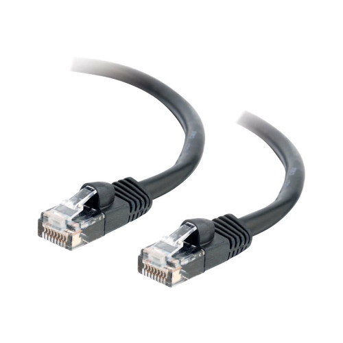 C2G C2G Cat5e Booted Unshielded (UTP) Network Patch Cable - patch-kabel - 1 m - svart