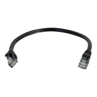 Produktbild för C2G Cat5e Booted Unshielded (UTP) Network Patch Cable - patch-kabel - 1 m - svart