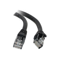 Produktbild för C2G Cat5e Booted Unshielded (UTP) Network Patch Cable - patch-kabel - 1 m - svart