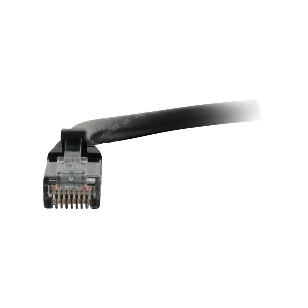 Produktbild för C2G Cat5e Booted Unshielded (UTP) Network Patch Cable - patch-kabel - 1 m - svart