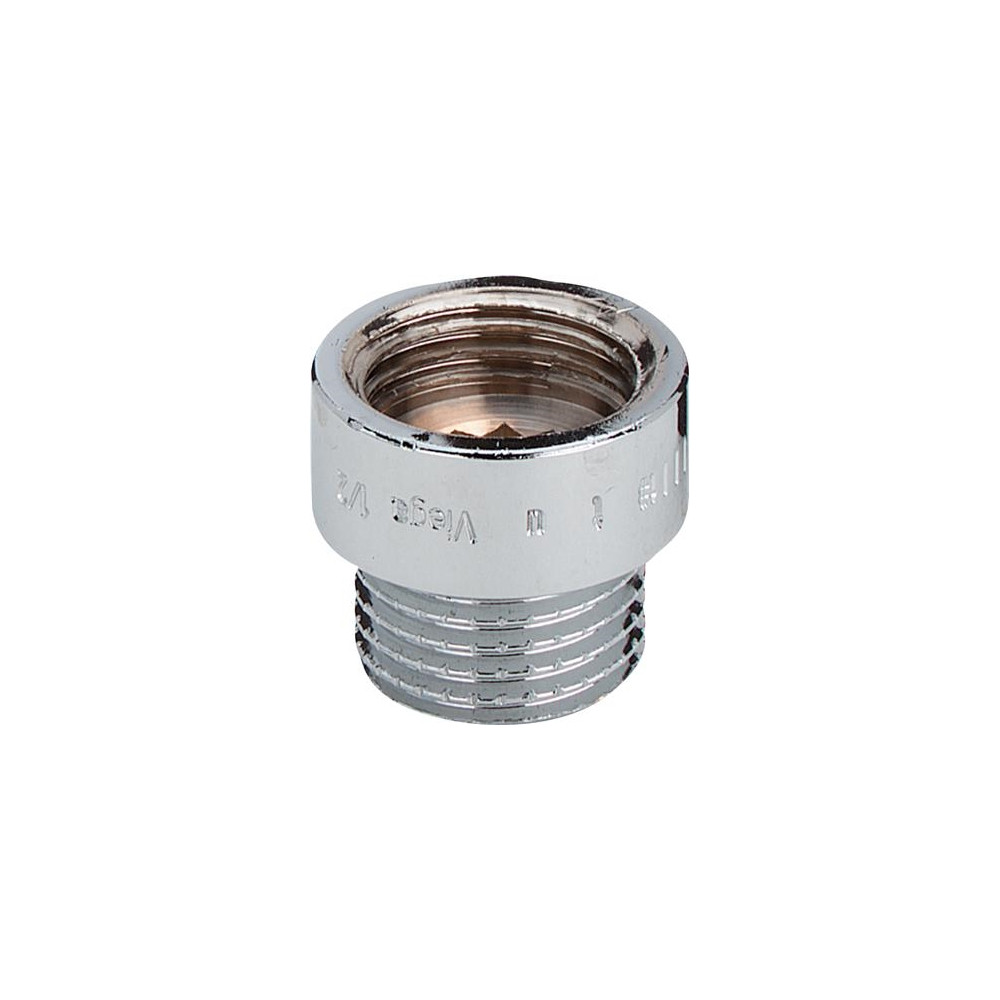 Produktbild för Gevindkopplingar i rödgods hanförlängare 3/8"x40 mm, hylsa/n...