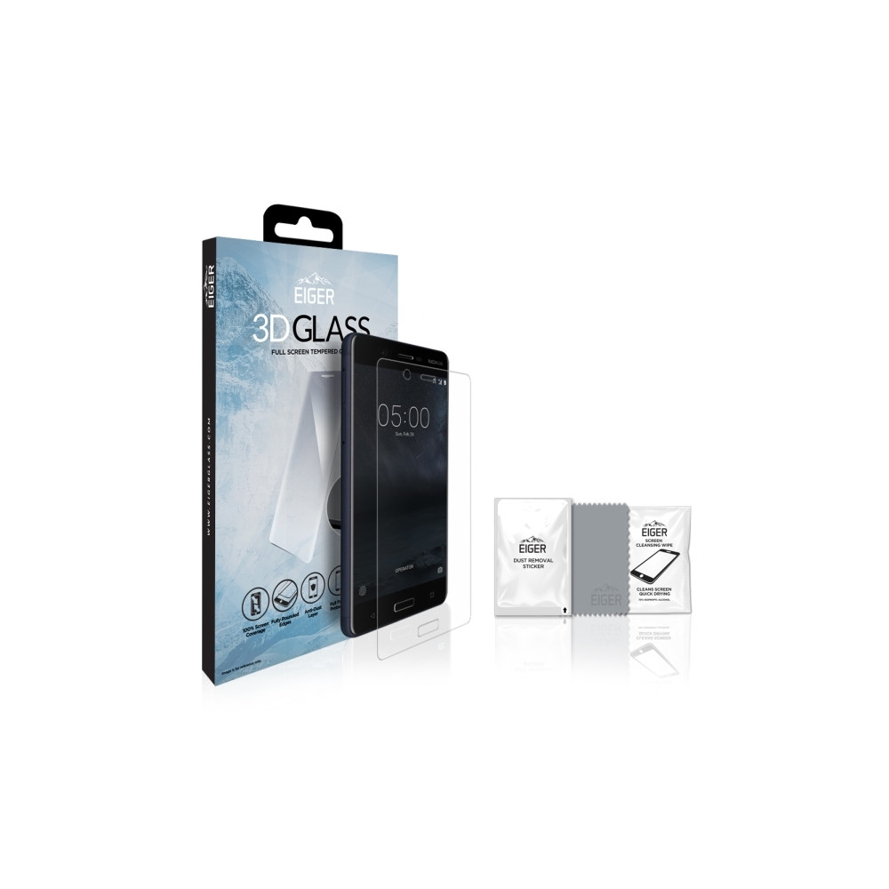 Produktbild för EIGER EGSP00133, Nokia, Nokia 5, Dammresistent, Transparent,...
