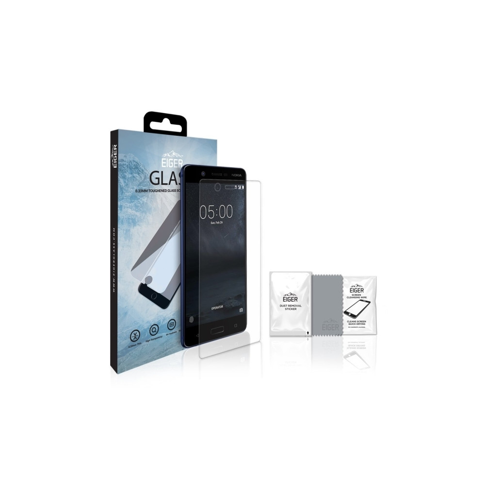 Produktbild för EIGER EGSP00133, Nokia, Nokia 5, Dammresistent, Transparent,...