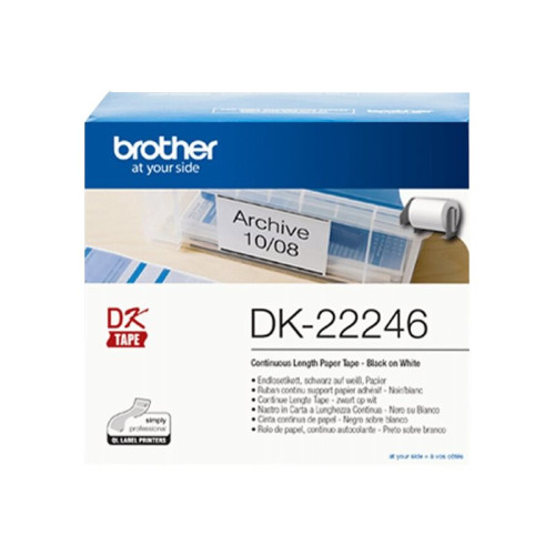 Brother Brother DK-22246 - löpande etiketter - 1 rulle (rullar) - Rulle (10,3 cm x 30,48 m)