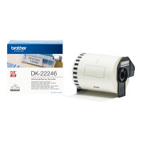 Produktbild för Brother DK-22246 - löpande etiketter - 1 rulle (rullar) - Rulle (10,3 cm x 30,48 m)