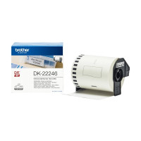 Produktbild för Brother DK-22246 - löpande etiketter - 1 rulle (rullar) - Rulle (10,3 cm x 30,48 m)