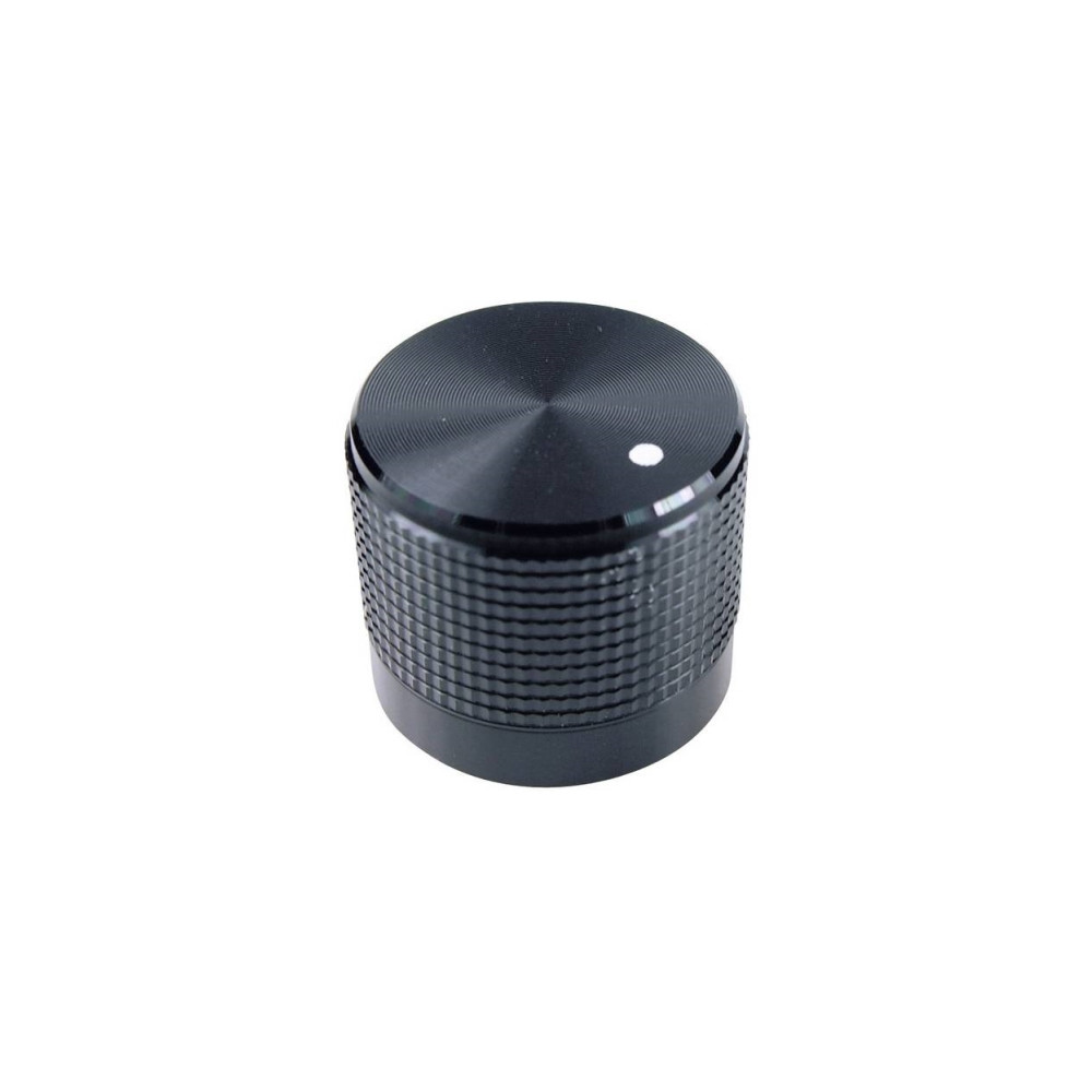Produktbild för Cliff FC7225 vridknapp med markering svart (Ø x H) 20 mm x 1...