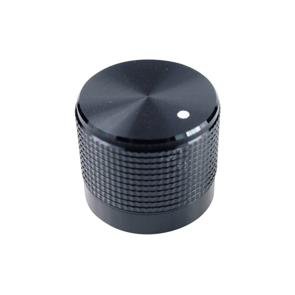 Produktbild för Cliff FC7225 vridknapp med markering svart (Ø x H) 20 mm x 1...