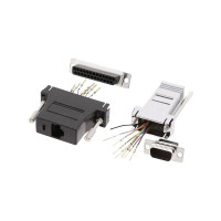 Produktbild för MH Connectors DA25-PMJ8-K-RC D-SUB-adapter D-SUB-anslutning...