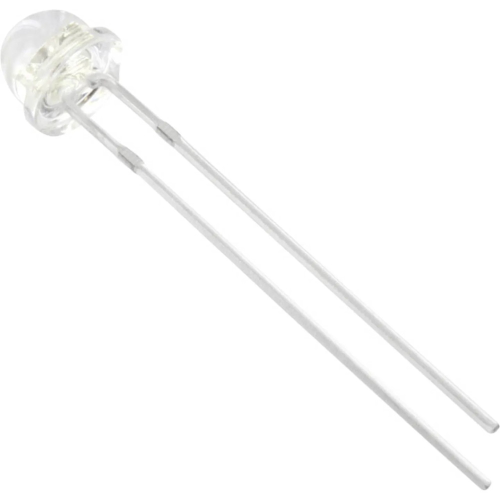Produktbild för Tru Components 1577394 LED med kablar vit klockform 5 mm 190...