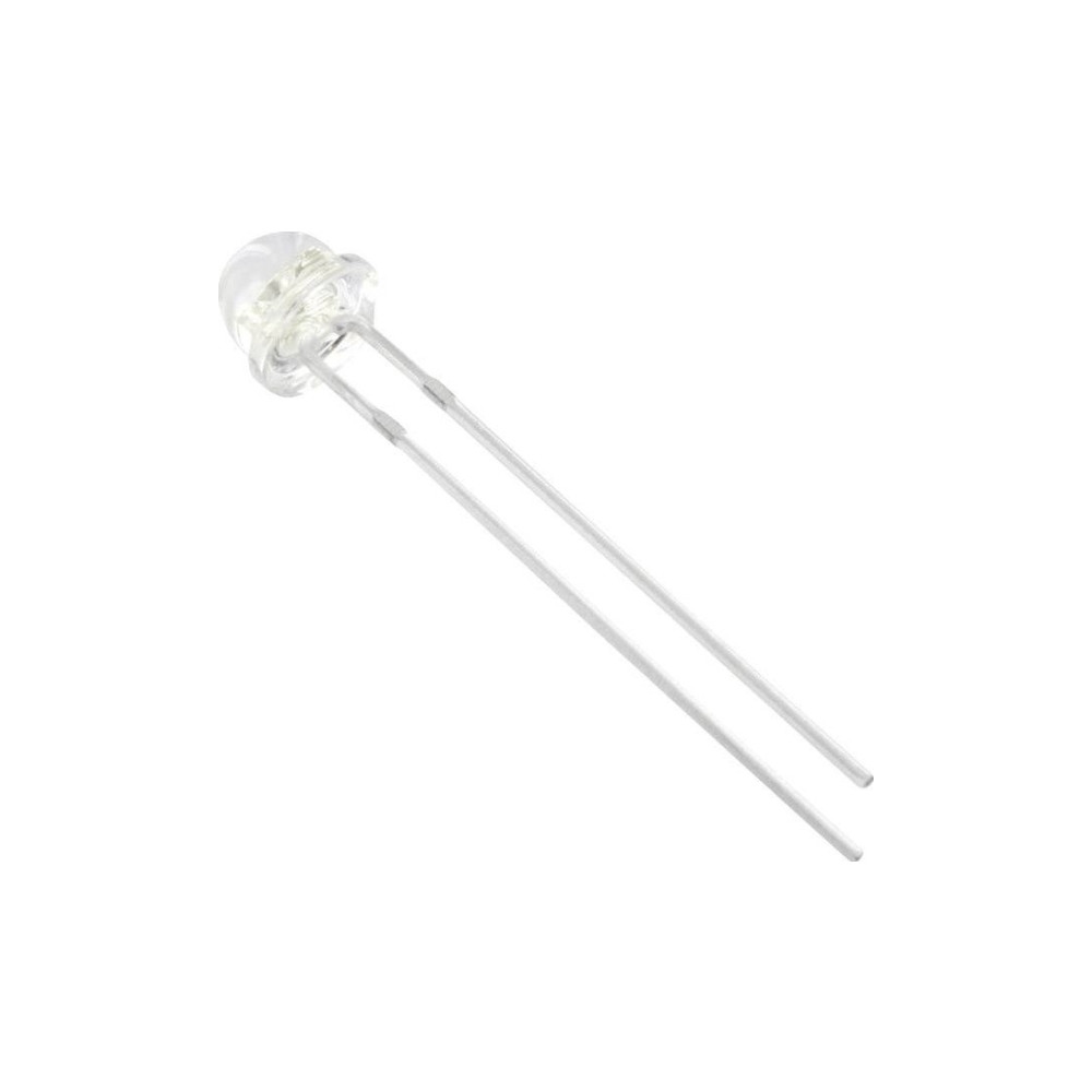Produktbild för Tru Components 1577394 LED med kablar vit klockform 5 mm 190...