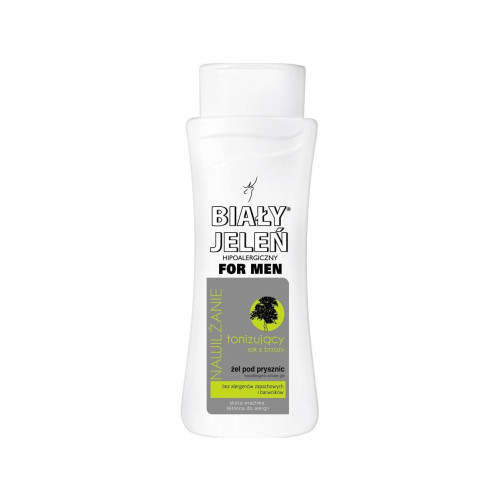 Bialy Jelen WHITE JELEŃ_Hypoallergenic Moisturizing Shower Gel for men T...