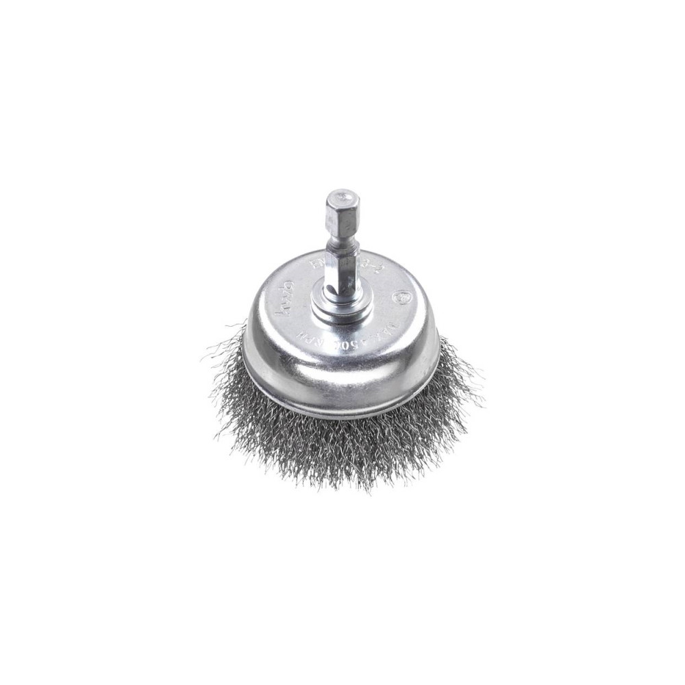 Produktbild för kwb 606230, Koppstålborste, 6 mm, 5 cm, 0,3 mm, Metall, Sten...