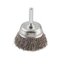 Produktbild för kwb 606230, Koppstålborste, 6 mm, 5 cm, 0,3 mm, Metall, Sten...
