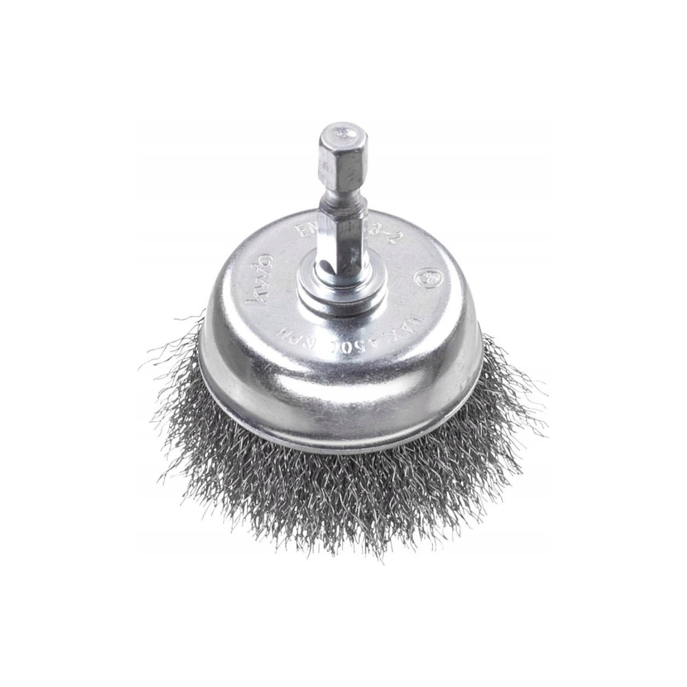 Produktbild för kwb 606230, Koppstålborste, 6 mm, 5 cm, 0,3 mm, Metall, Sten...