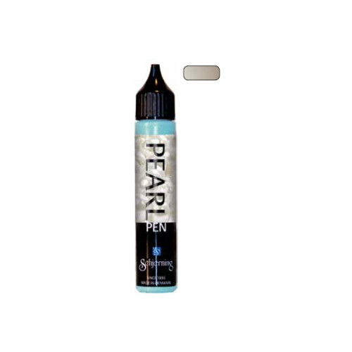 Schjerning Schjerning Pearl Pen, Mullvadsgrå, Vätska, 3D-effekt, 28 ml,...