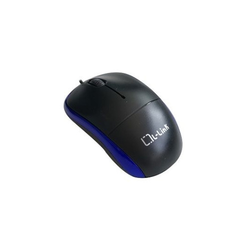 L-Link L-Link LL-2080-A, Ambidextrous, Optisk, USB Type-A, Sort, Bl...