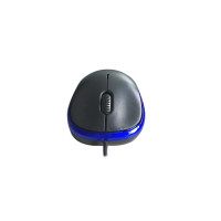 Produktbild för L-Link LL-2080-A, Ambidextrous, Optisk, USB Type-A, Sort, Bl...