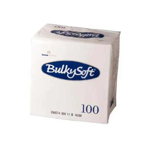 BULKYSOFT Serviet BulkySoft 24x24 cm 2-lag hvid