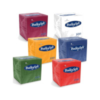 Produktbild för Serviet BulkySoft 24x24 cm 2-lag hvid