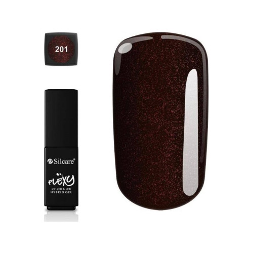 Silcare Silcare Silcare Flexy Hybrid Gel hybrid varnish 201 4.5g | F...