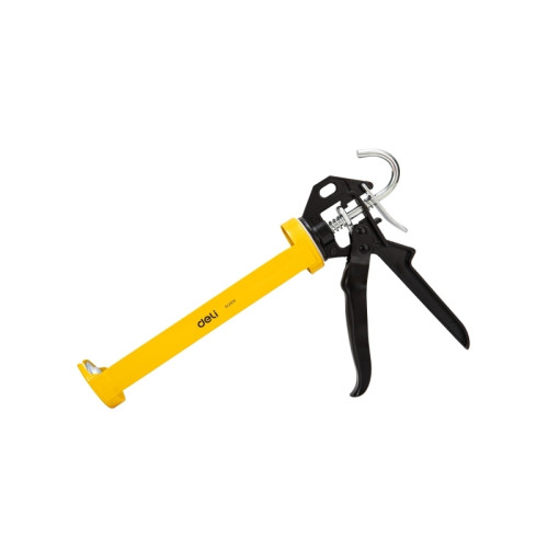 Deli Tools Deli Tools EDL2370, Pneumatisk tätningspistol, Svart, Gul, G...