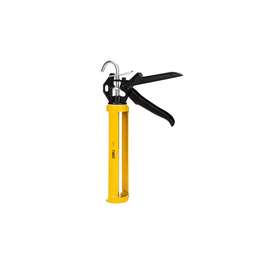 Produktbild för Deli Tools EDL2370, Pneumatisk tätningspistol, Svart, Gul, G...