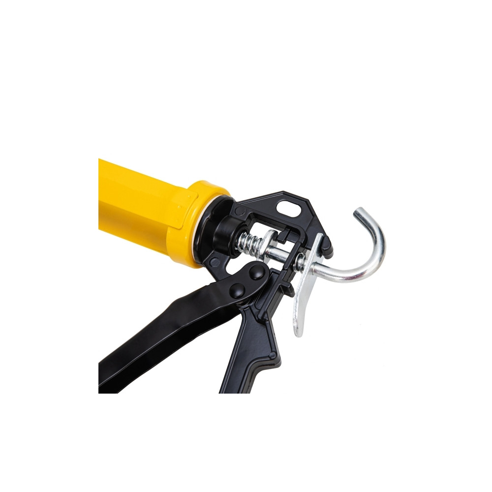 Produktbild för Deli Tools EDL2370, Pneumatisk tätningspistol, Svart, Gul, G...