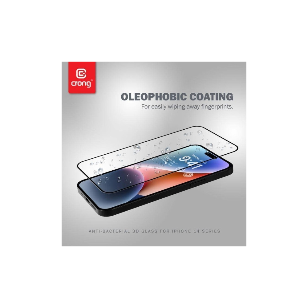 Produktbild för Crong CRG-AB3DAG-IP14P, Apple, iPhone 14 Pro, Torr appliceri...