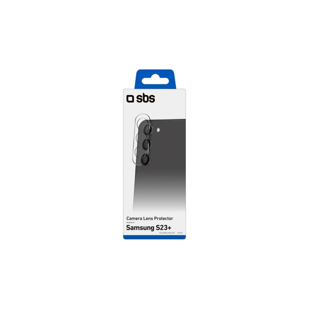 Produktbild för SBS TECAMGLSAS23P, Linsskydd, Transparent, Silikon, Härdat g...