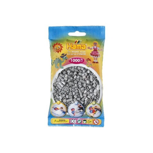 HAMA beads Hama midi pärlor 1000 st grå
