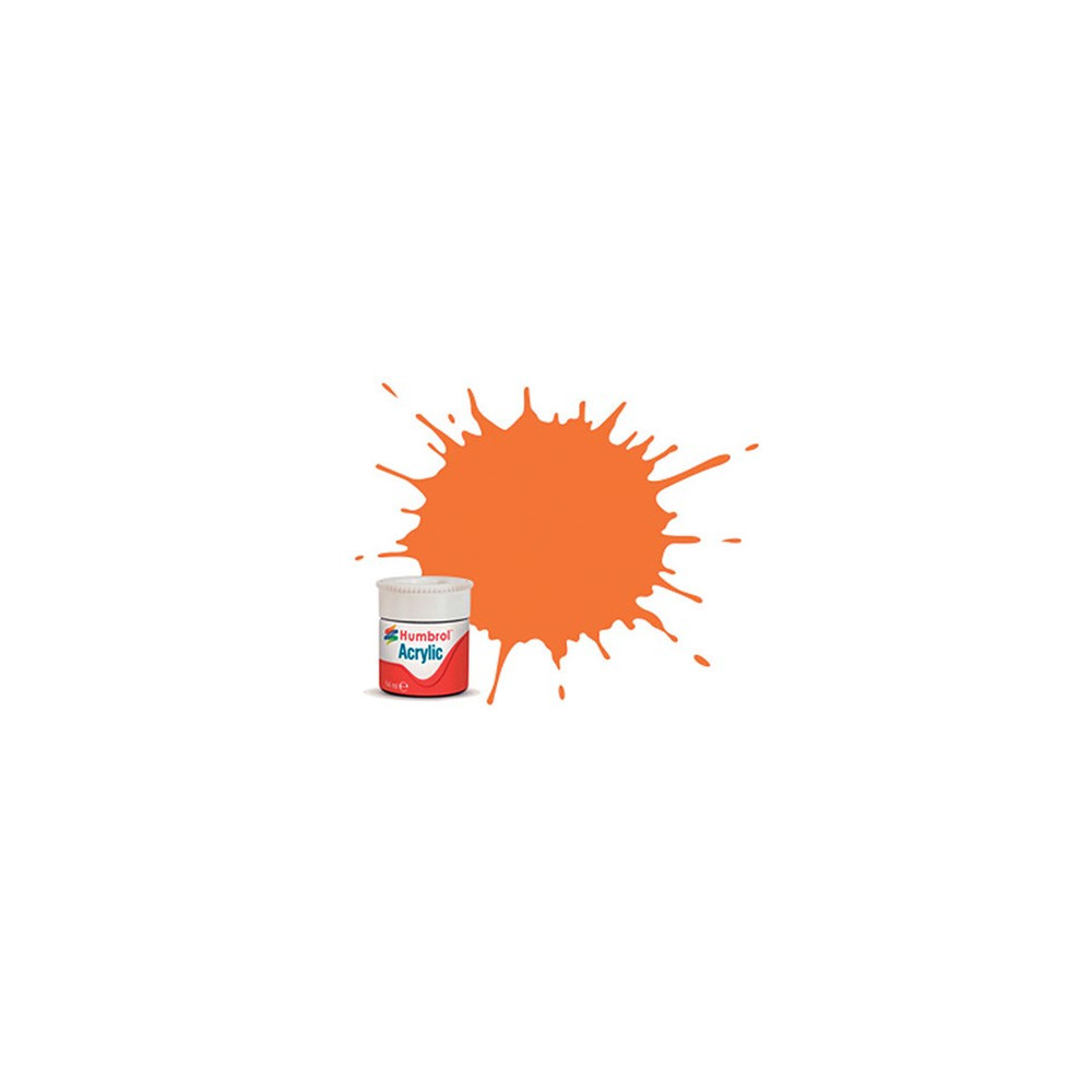 Produktbild för Acrylfärg orange 14 ml