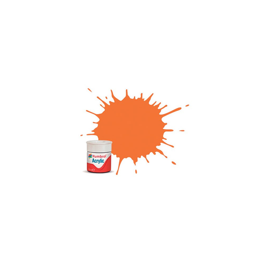 Produktbild för Acrylfärg orange 14 ml