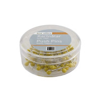 Produktbild för Stift 4 mm x 20 mm gul