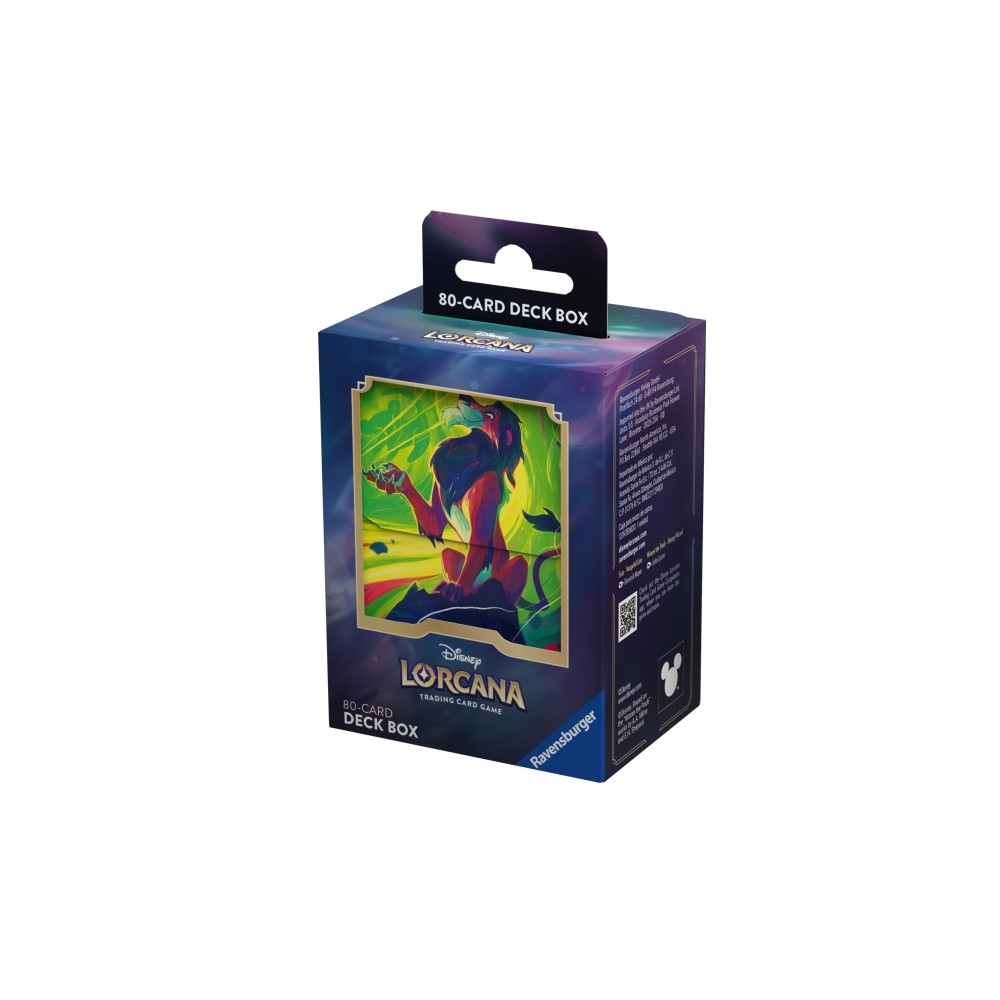 Produktbild för Disney Lorcana Azurite Sea (Set 6) Deck Case